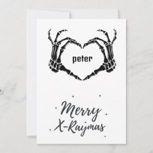 Cartes Pour Fêtes Annuelles : Noël par rayons X Joyeux Noël Radiologue