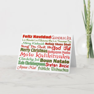 Cartes Pour Fêtes Annuelles Noël partout dans le monde