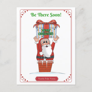 Cartes Pour Fêtes Annuelles Noël père Noël