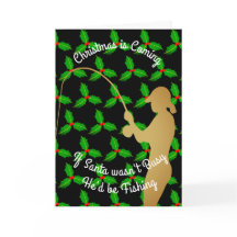 Noël Père Noël pêcherait