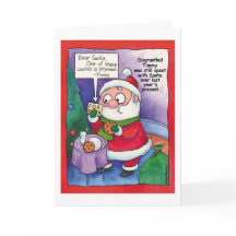 Noël : Père Noël Snack Card