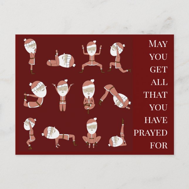 Cartes Pour Fêtes Annuelles Noël personnalisé (Devant)