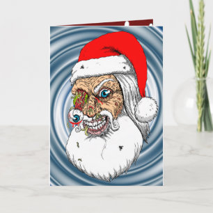 CARTES POUR FÊTES ANNUELLES NOËL PEUR