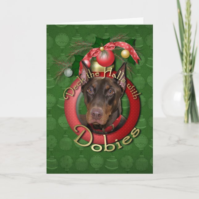 Cartes Pour Fêtes Annuelles Noël - plate-forme les halls - Dobies - rocheux (Devant)