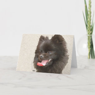 Cartes Pour Fêtes Annuelles Noël Poméran