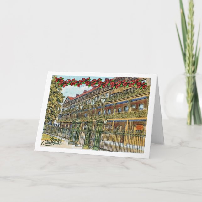 Cartes Pour Fêtes Annuelles Noël Pontalba (Devant)