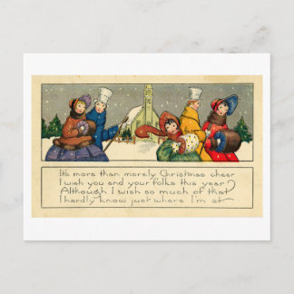 Cartes Pour Fêtes Annuelles Noël Postcard (1920)