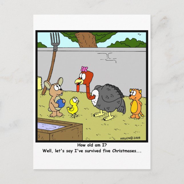 Cartes Pour Fêtes Annuelles Noël qui survit ! (Devant)