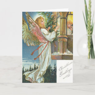 Cartes Pour Fêtes Annuelles Noël salut ange