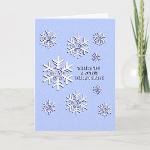Cartes Pour Fêtes Annuelles Noël sobre