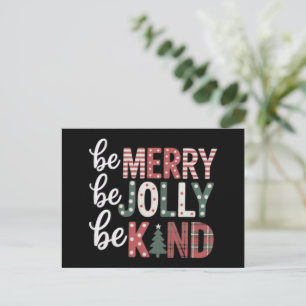 Cartes Pour Fêtes Annuelles Noël Soyez Gentil Enseignant Joyeux Noël Arbre Joy