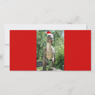 Cartes Pour Fêtes Annuelles Noël T-Rex Dinosaur