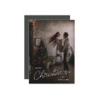 Noël tendance moderne | Dark Dusky Couple Photo