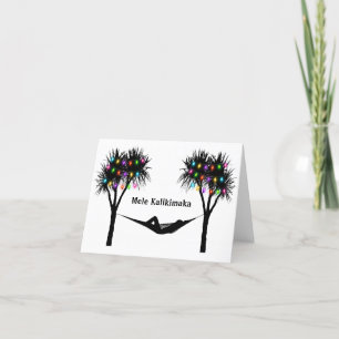 Cartes Pour Fêtes Annuelles Noël tropical de Mele Kalikimaka