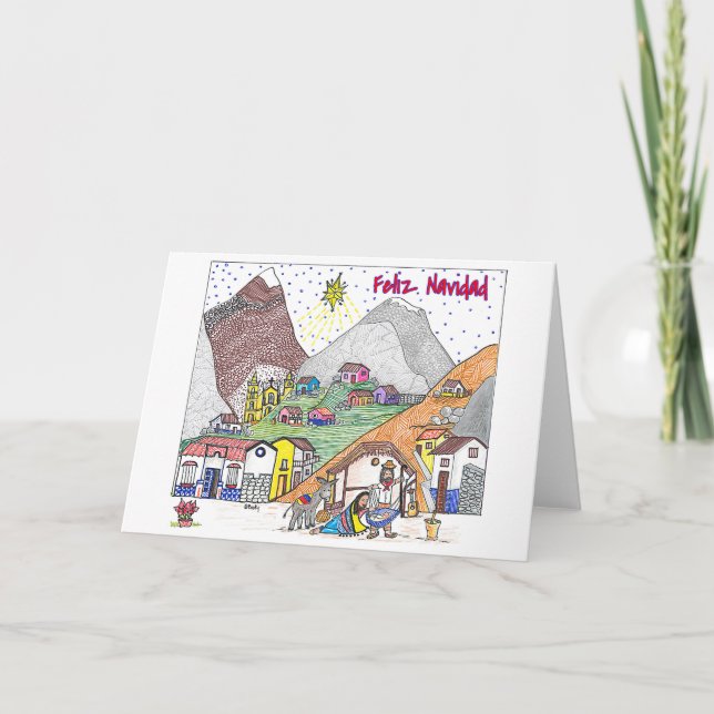 Cartes Pour Fêtes Annuelles Noël Venezuela (VE) - Feliz Navidad (Devant)