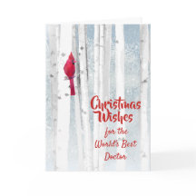 Noël veut Cardinal Rouge pour Docteur