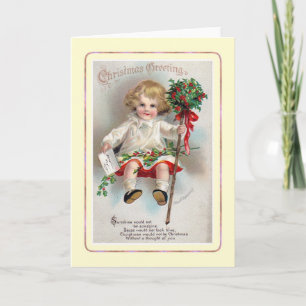 Cartes Pour Fêtes Annuelles Noël vintage