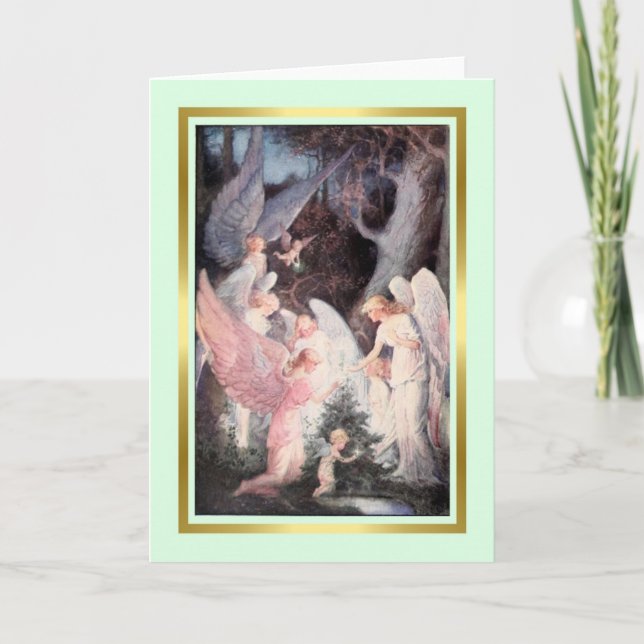 Cartes Pour Fêtes Annuelles Noël vintage (Devant)