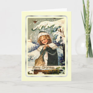 Cartes Pour Fêtes Annuelles Noël vintage