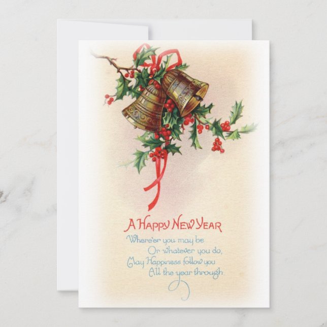 Cartes Pour Fêtes Annuelles Noël vintage (Devant)