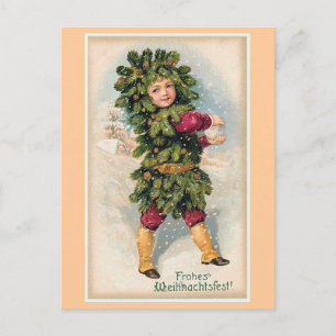 Cartes Pour Fêtes Annuelles Noël vintage de "Frohes Weihnachtsfest"