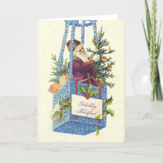 Cartes Pour Fêtes Annuelles Noël Vintage victorien