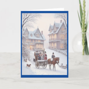 Cartes Pour Fêtes Annuelles Noël Vintage victorien