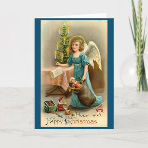 Cartes Pour Fêtes Annuelles Noël Vintage victorien