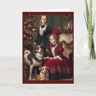 Cartes Pour Fêtes Annuelles Noël Vintage victorien