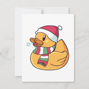 Cartes Pour Fêtes Annuelles Noisette de Noël - Canards - Noël des oies