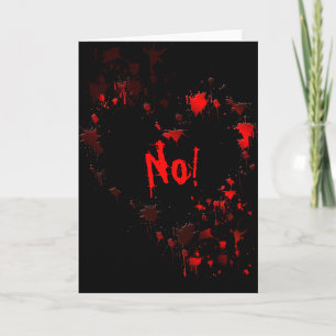Cartes Pour Fêtes Annuelles Non!