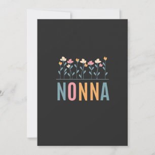Cartes Pour Fêtes Annuelles Nonna Floral