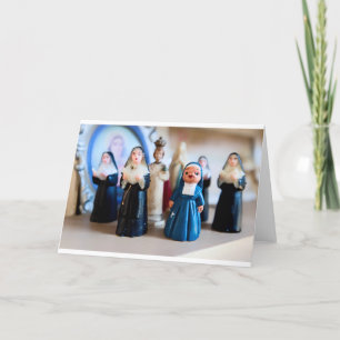 Cartes Pour Fêtes Annuelles Nonnes de Noël