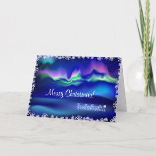 Cartes Pour Fêtes Annuelles Northern lights