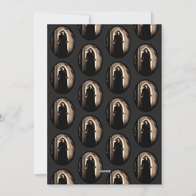Cartes Pour Fêtes Annuelles Nosferatu (Dos)