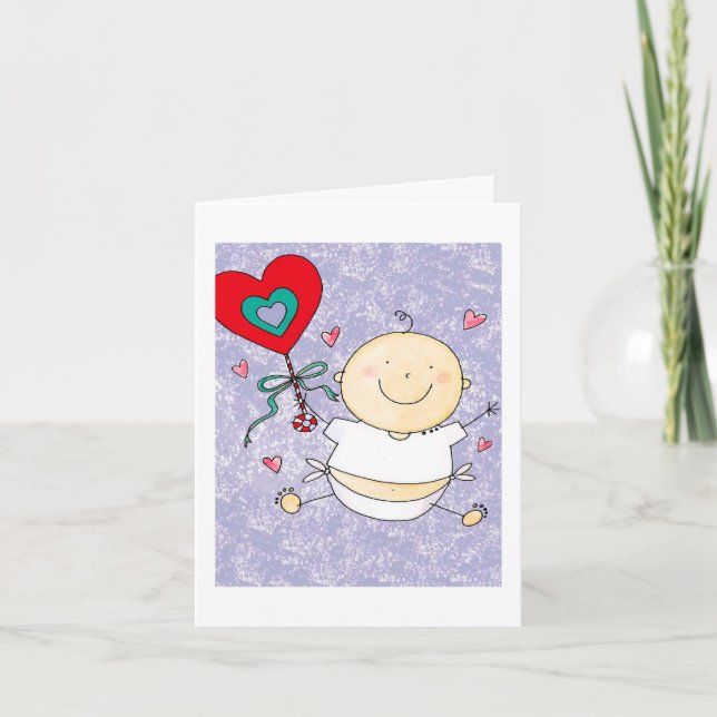 Cartes Pour Fêtes Annuelles Note de Grandson 1st Valentin (Devant)