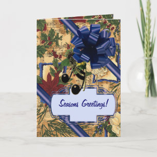 Cartes Pour Fêtes Annuelles Notes de vacances