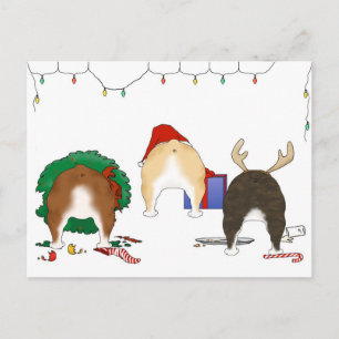 Cartes Pour Fêtes Annuelles Nothin' Butt A Bulldog Christmas