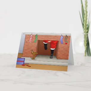 Cartes Pour Fêtes Annuelles Nothin' Butt A Chihuahua Christmas