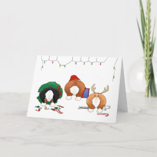 Cartes Pour Fêtes Annuelles Nothin' Butt A Corgi Christmas