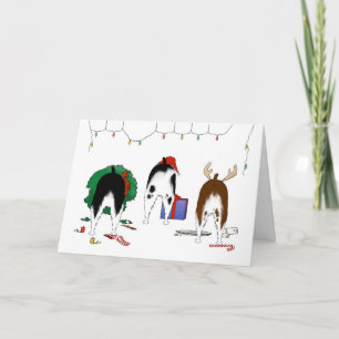 Cartes Pour Fêtes Annuelles Nothin' Butt A Springer Christmas
