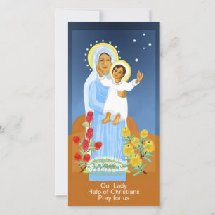 Cartes Pour Fêtes Annuelles Notre-Dame Secours des Chrétiens