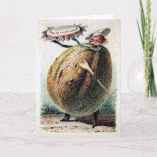 Cartes Pour Fêtes Annuelles Nourriture victorienne