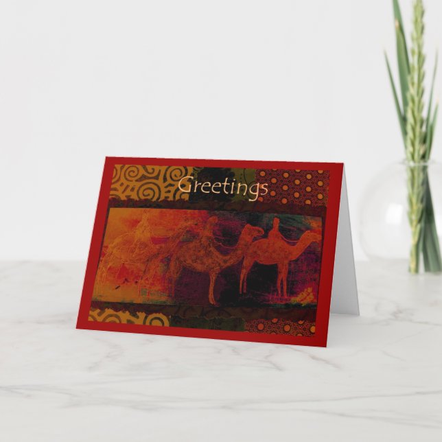 Cartes Pour Fêtes Annuelles Nous 3 rois (Devant)