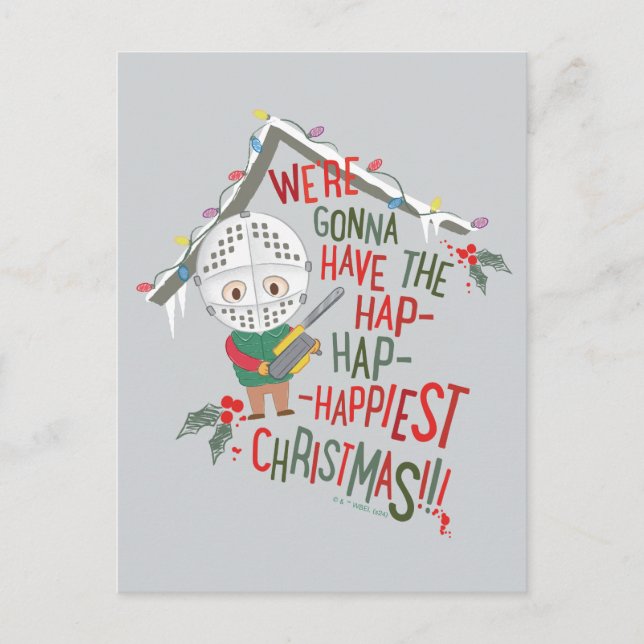 Cartes Pour Fêtes Annuelles Nous allons avoir le Noël le plus heureux (Devant)