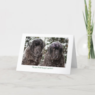 Cartes Pour Fêtes Annuelles Nous faisant à une liste… avons été bons !