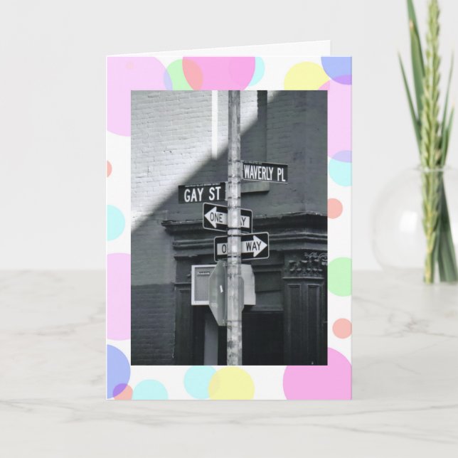 Cartes Pour Fêtes Annuelles Nous sommes signifiés pendant cette vie (Devant)