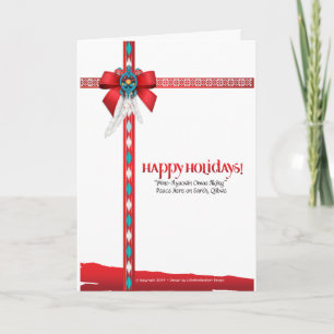 Cartes Pour Fêtes Annuelles Nous vivons collection de Native™