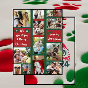 Cartes Pour Fêtes Annuelles Nous vous avons mis en colère un joyeux Noël Famil