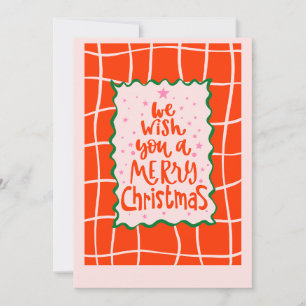 Cartes Pour Fêtes Annuelles Nous vous souhaitons un joyeux Noël